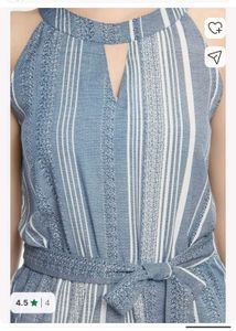 Striped Women's Jumpsuit
