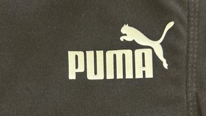 Men's Puma Black Track Pants