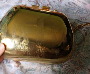 Solid Gold Evening Bag