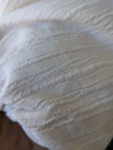 White puff sleeve smoked top | Korean style