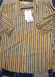 All About You Striped Semi Formal Top XXL
