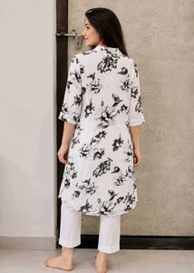 Floral Print kurta