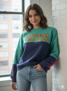 Toyota Color Block Sweatshirt