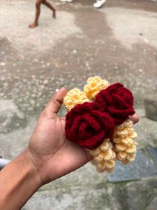 Handmade Rose Gajra 🌹🎀🫶🏻