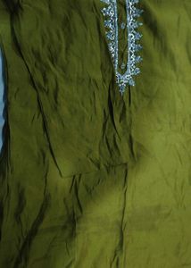 handwork green colour suit sets