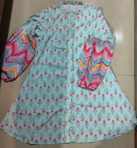 Designer Kurta with Balloon Sleeves