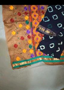 Ethnic Dress Material&amp;free lipstick 💄
