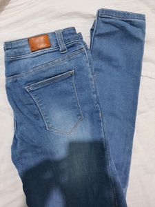 Skinny Fit Blue Denim For Women