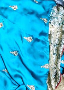 Soft Satin Shining Saree