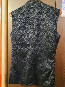 Beautiful Velvet Dark Black Jacket