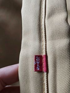Levi's Yellow &amp; Beige Backpack