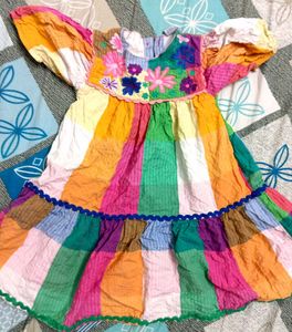 Colorful Patchwork Dress