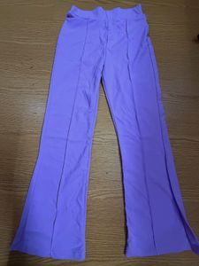 Lavender Flare Pants