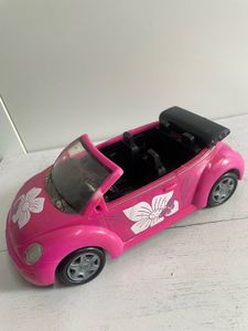 Pink Convertible Samba Toy Car