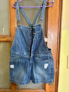 Denim dungaree (women)