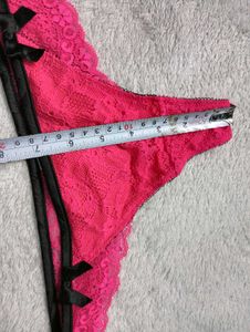 Hot Pink Lace 🤎Thong
