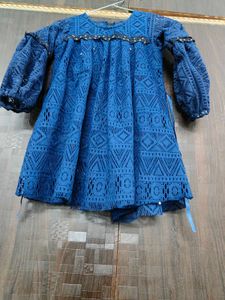 Beautiful Blue Lace Dress