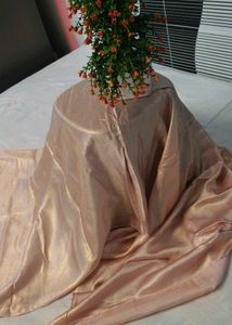 Elegant Cream Satin stawl