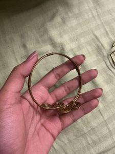 Unique Brass Swirl Cuff Bracelet