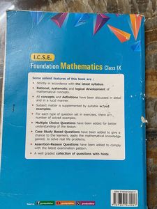 ICSE Foundation Mathematics Class 9 RS Aggarwal