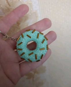 Cute Donut Keychain