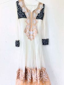 Embroidered Anarkali Dress