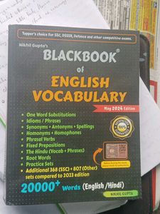 Blackbook of English Vocabulary by Nikhil Gupta