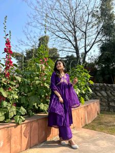DESIGNER ALIA CUT DRESS (3 PIECE SET)