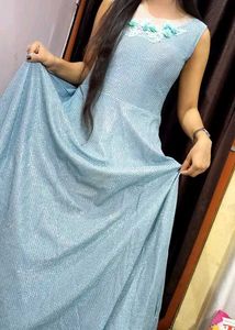 Elegant Blue Dress