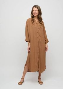 Brown Shirt Dress
