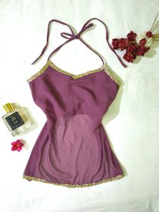 Chatpati corset backless top💜🫶🏻