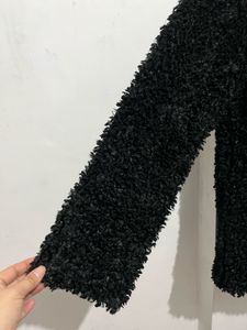 Black Fuzzy Jacket
