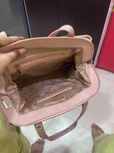 Chic Dusty Rose Shoulder Bag