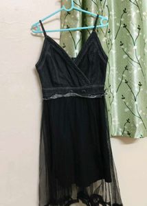 Denim & Tulle Dress