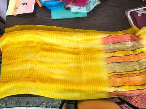 Elegant Yellow Saree