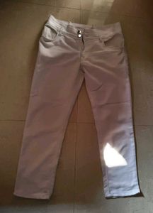 Classic White Bootcut Jeans