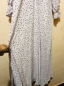 Polka Dot Maxi Dress