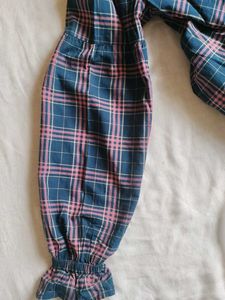 Chic Plaid Button-Up Shirt