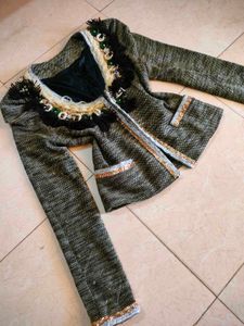 Embellished Tweed Jacket 📀🎐🎷💡💎🪙💰🪝