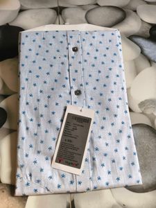 Men's Printed Button-Down Shirt