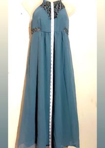 Long Wedding Gown..