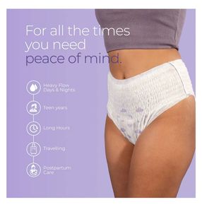 Nua Comfort Period Panties - 5 Pack