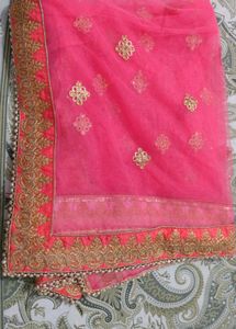 Beautiful Pink Embroidered Lehenga Skirt