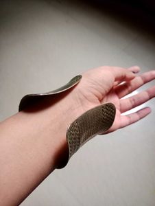 Silver Tone Cuff Bracelet