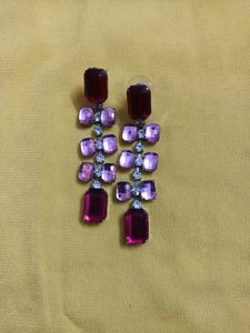 Pink Earring