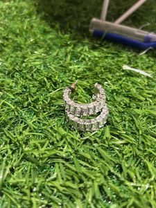 Sparkling Hoop Earrings