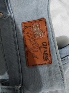High Waisted light blue Skinny Jeans