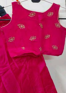 Pink Embellished Outfit