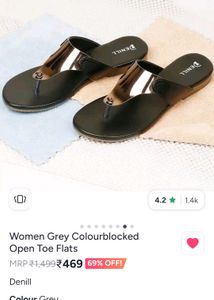 Stylish Women's Flat Sandals(never used)