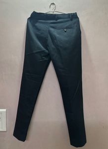 Dark Navy Blue Slim-Fit Formal Pants